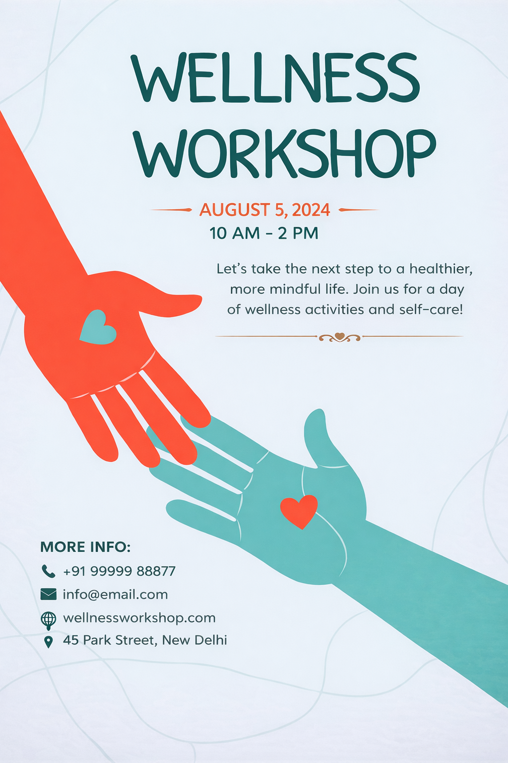 Fundraiser Flyer - Free Flyers Template for Google Slides