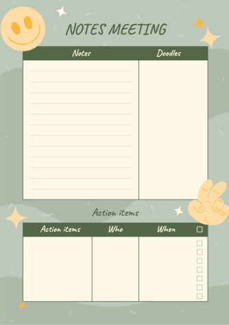 Fun Meeting Agenda - Free Meeting Agendas Template for Google Docs