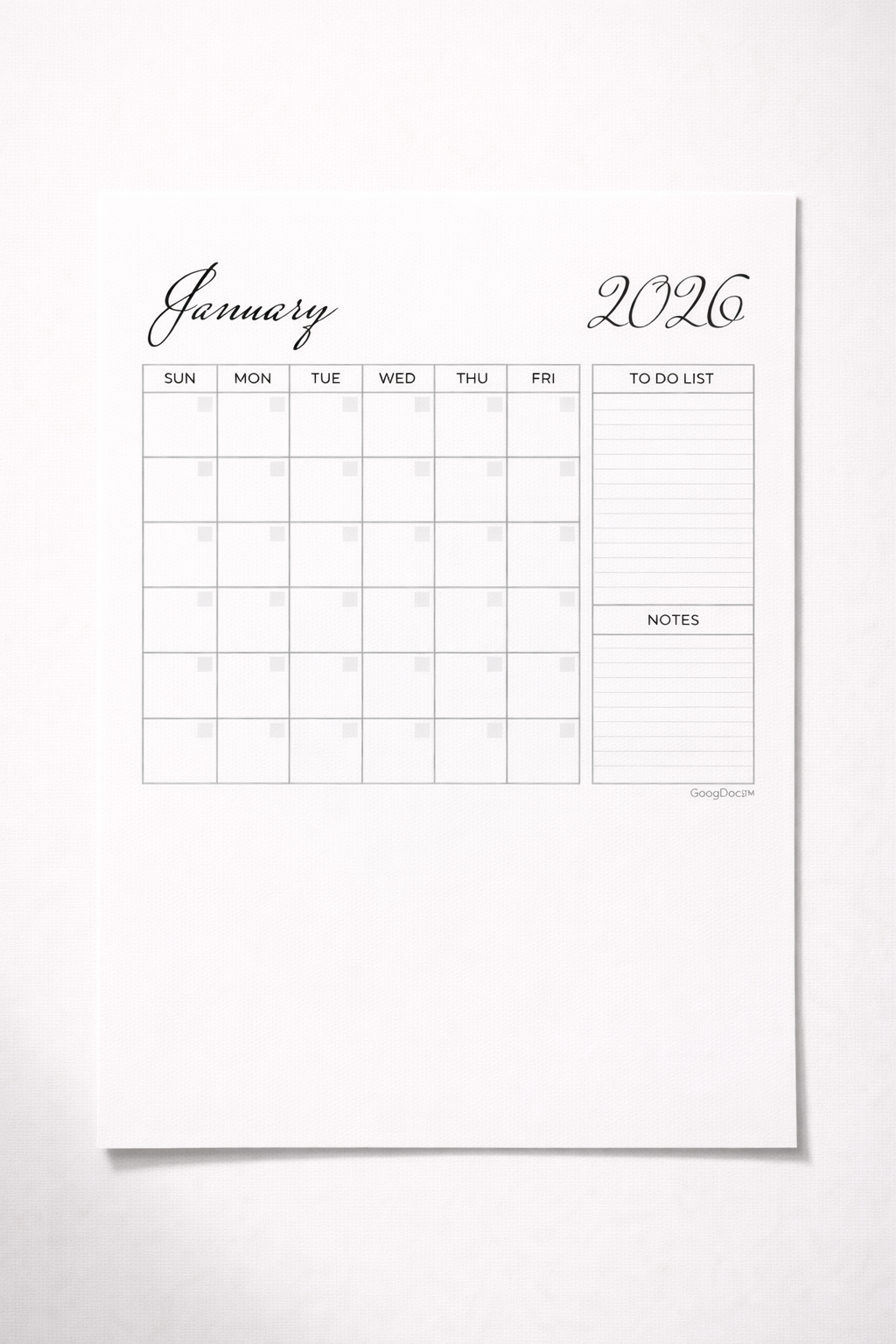 Editable Event Calendar - Free Calendars Template for Google Slides