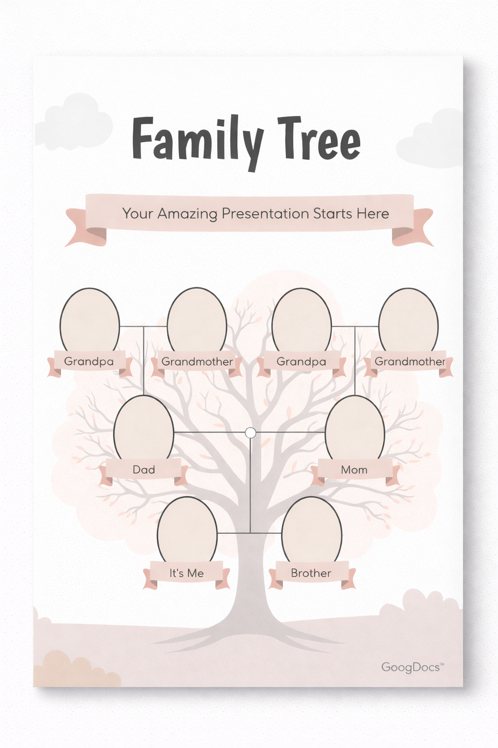 Family Tree Presentation - Free Family Trees Template for Google Slides